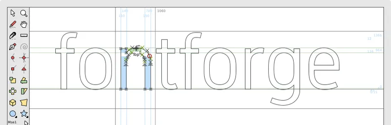 fontforge