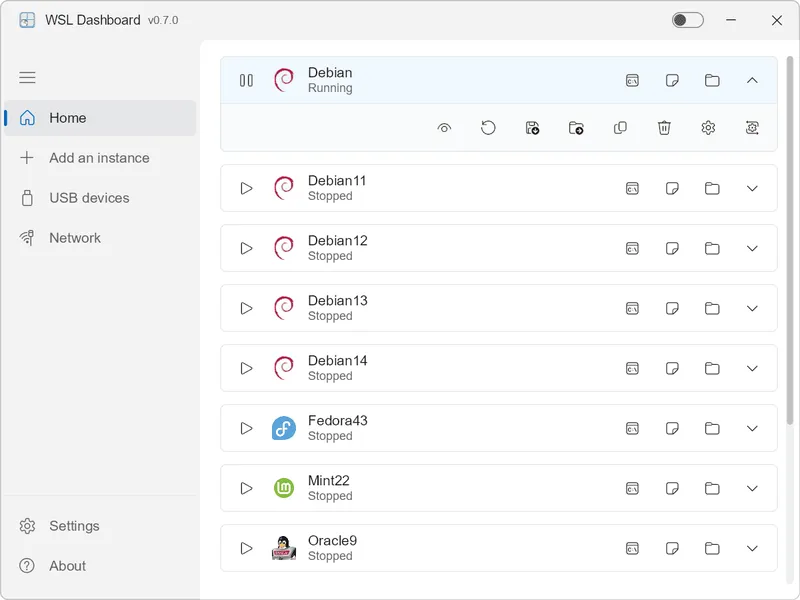 wsl-dashboard