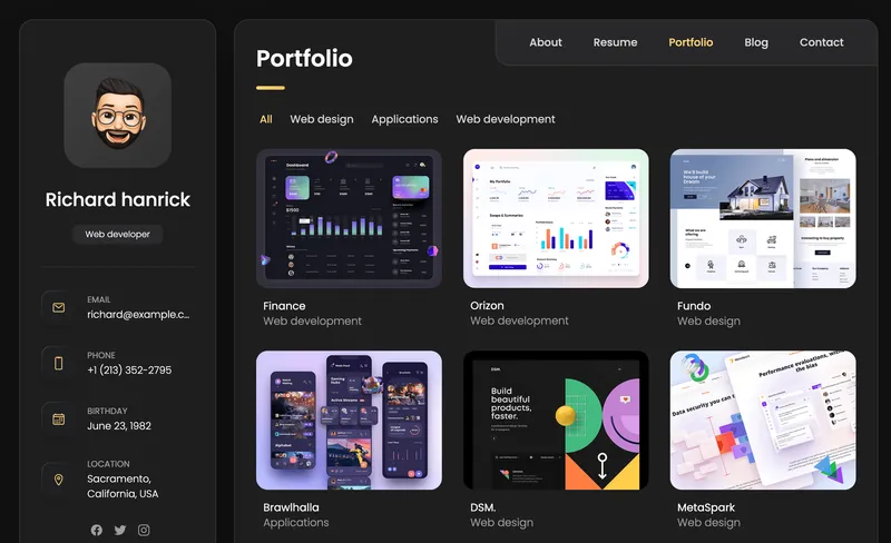 vcard-personal-portfolio