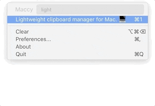 Maccy