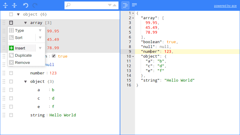jsoneditor