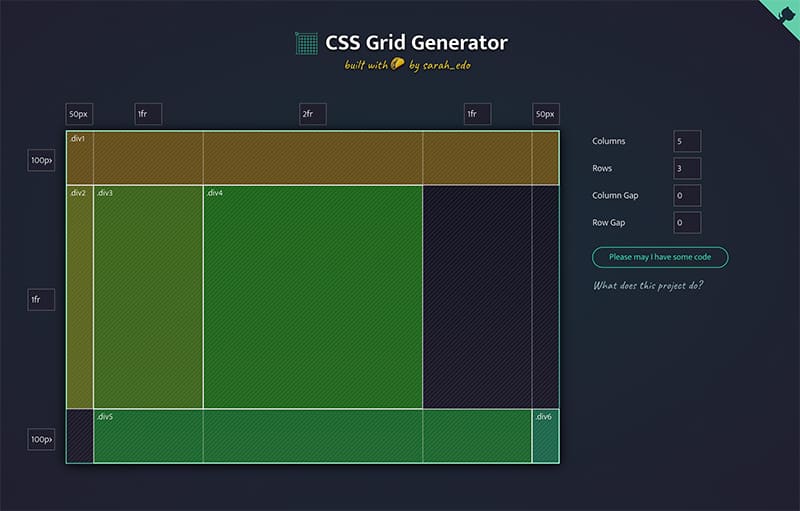 cssgridgenerator