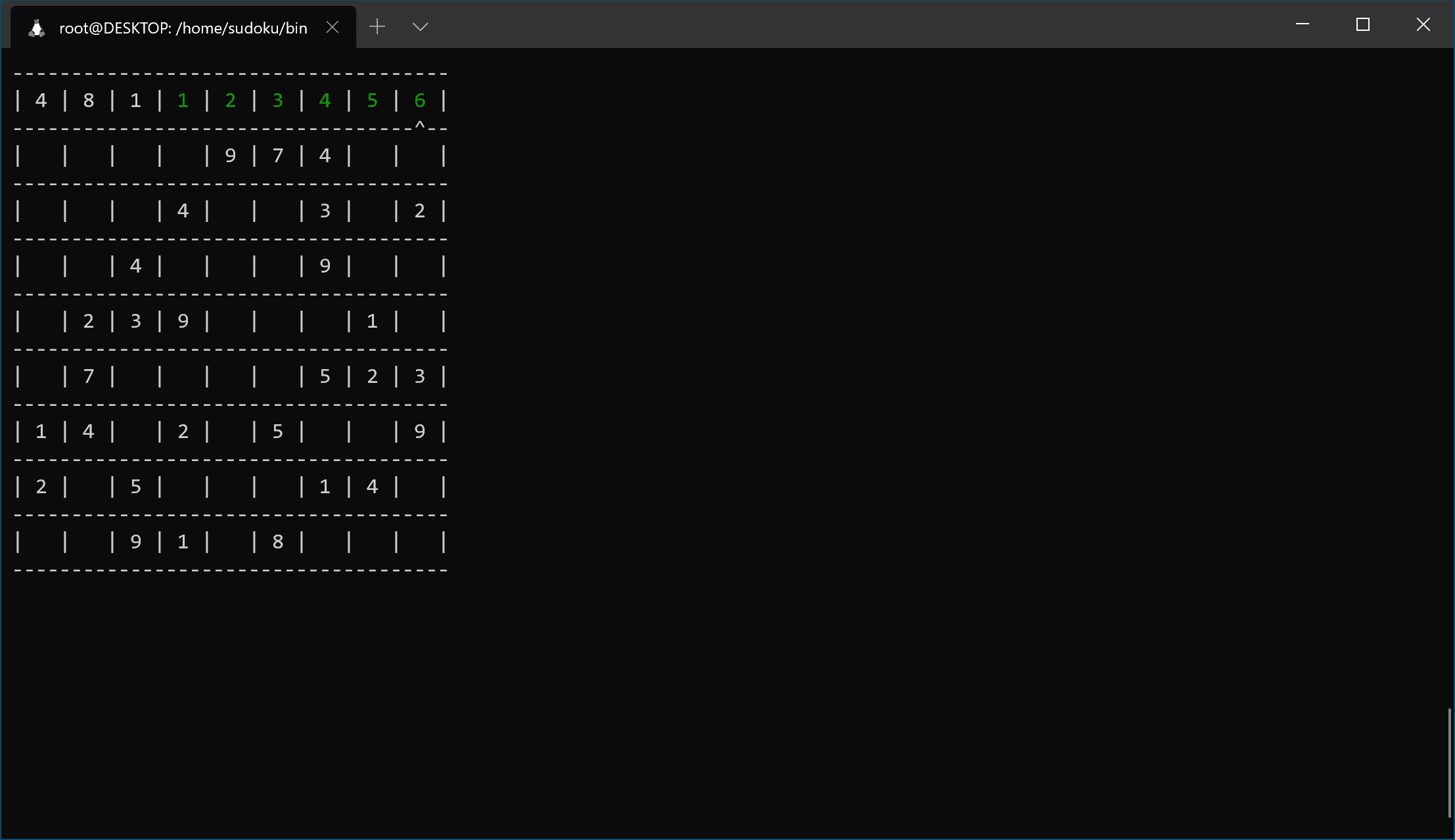 sudoku