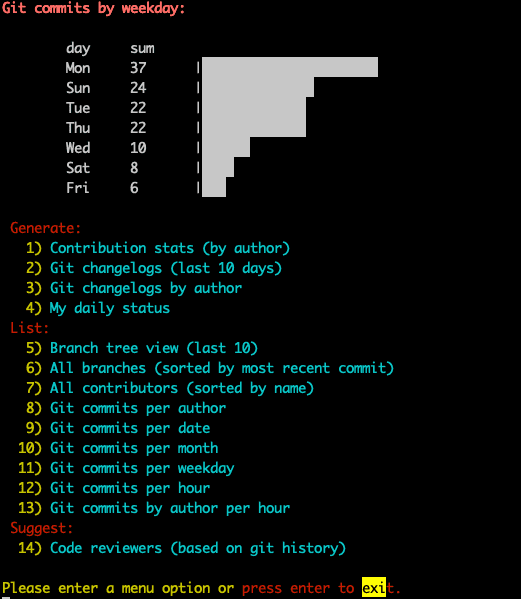git-quick-stats