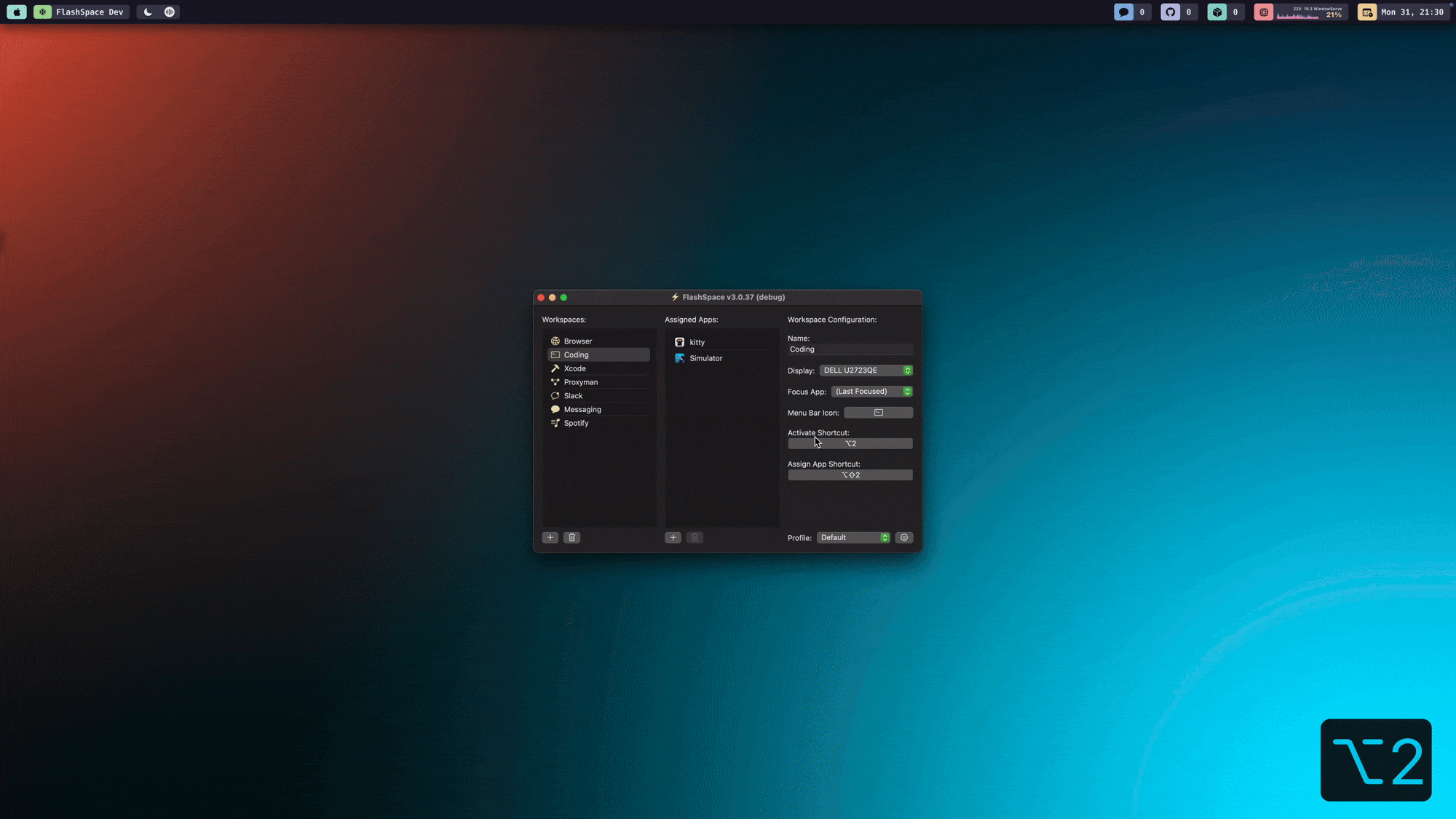 FlashSpace