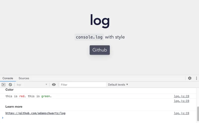 log
