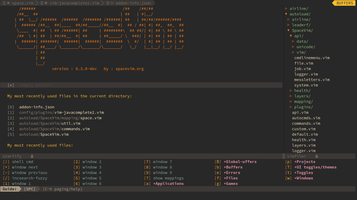 SpaceVim